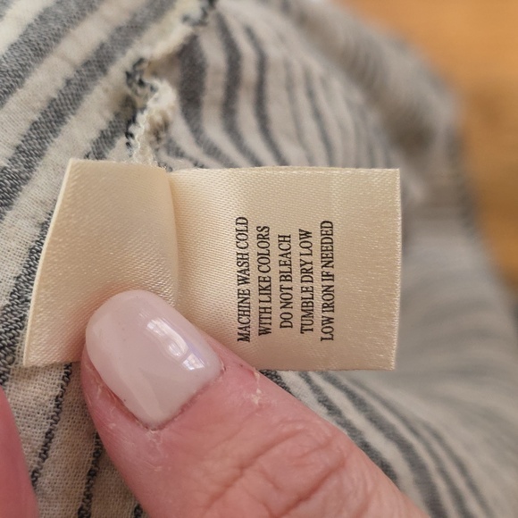 Dylan Black and Tan Striped Midi Dress Sz XS - Picture 8 of 8